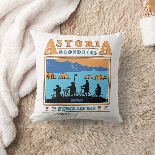 ゴニーのシルエットAstoria Goondocks クッション (ブランケット)