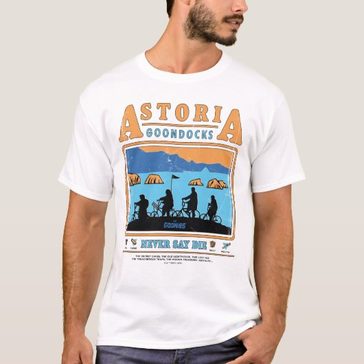 ゴニーのシルエットAstoria Goondocks Tシャツ (正面)