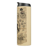 ゴニーズスロースの宝の地図 タンブラー (回転右)