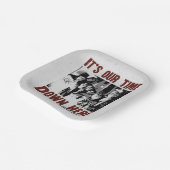 ゴニー「ここに来るのは俺たちの時間だ」 ペーパープレート (傾斜あり)