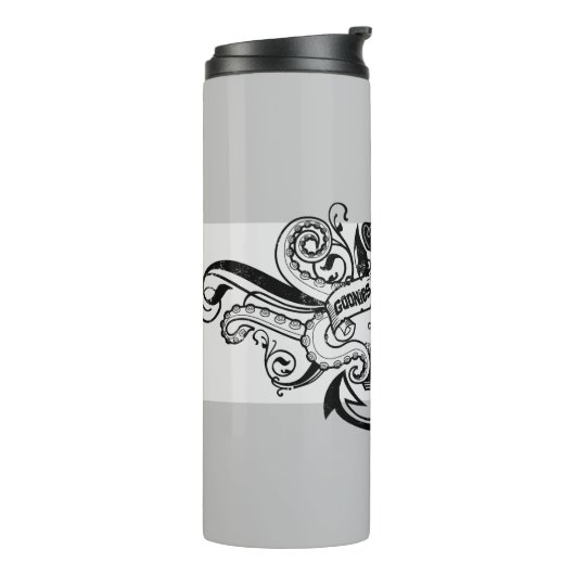 ゴニー「決して死ぬとは言わない」海賊いかりバッジ タンブラー (回転左)