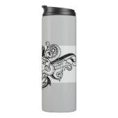 ゴニー「決して死ぬとは言わない」海賊いかりバッジ タンブラー (回転右)