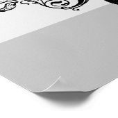 ゴニー「決して死ぬとは言わない」海賊いかりバッジ ポスター (角)