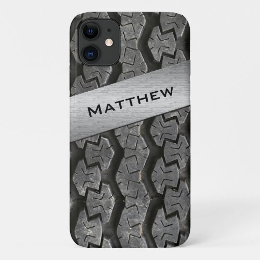 ゴパーソナライズされたムタイヤ踏み板iPhone 11ケース Case-Mate iPhoneケース (裏面)