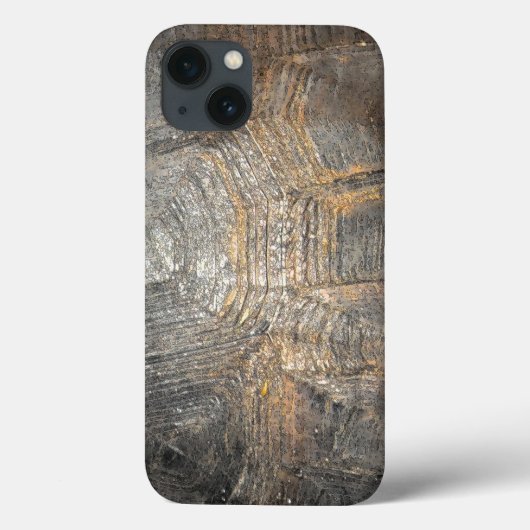 ゴファーホシガメの甲羅 Case-Mate iPhoneケース (裏面)