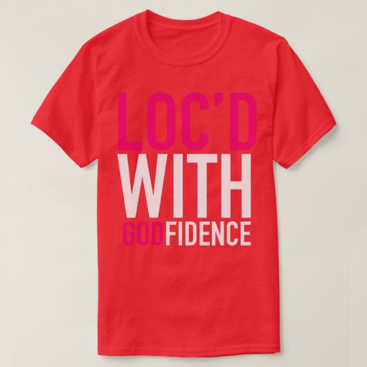 ゴフィデンスのロックスを持つ Tシャツ (デザイン正面)