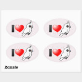 ゴフィンのコカトオ大好き 楕円形シール (シート)