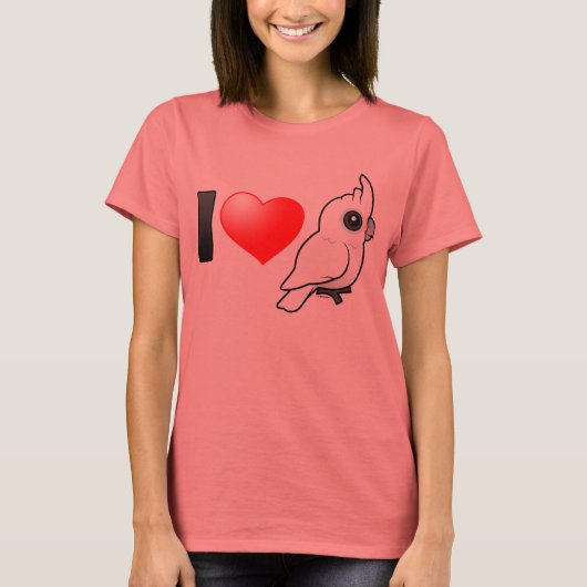 ゴフィンのコカトオ大好き Tシャツ (正面)