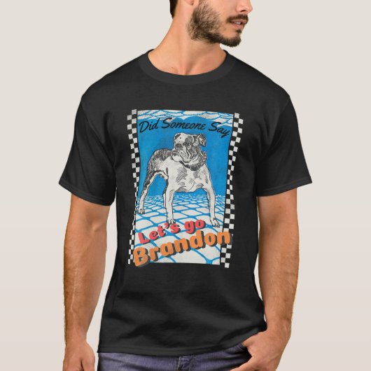ゴブラおもしろいンドン皮肉ミーム犬好きの悩み Tシャツ (正面)