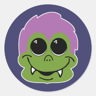 ゴブリおっちょこちょいのン ラウンドシール