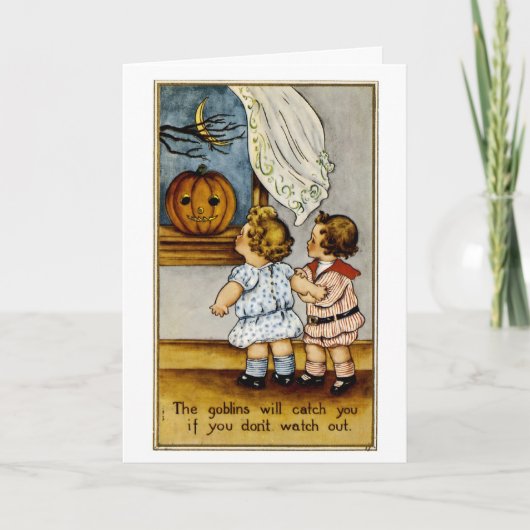 ゴブリンが捕まえる！ カード (正面)