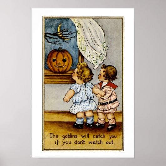 ゴブリンが捕まえる! ポスター (正面)