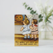 ゴブリンが捕まえる! ポストカード (スタンド正面)