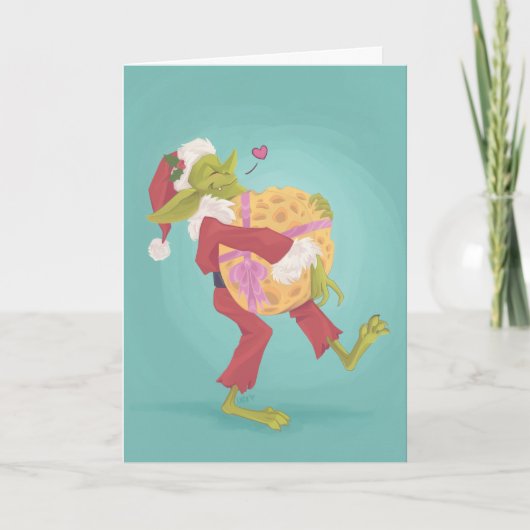 ゴブリンのクリスマスカード シーズンカード (正面)