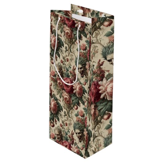 ゴブリンのクーリエ – ゴシックビクトリアン様式 ワインギフトバッグ (正面アングル)