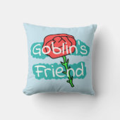 ゴブリンの友人、韓国ドラマ好き クッション (正面)
