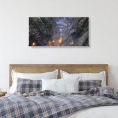 ゴブリンの町のコンセプト – ブリッジ キャンバスプリント (インサイチュ (寝室))