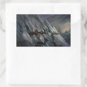 ゴブリンの町の概念 – ゴブリンの囚人 長方形シール (バッグ)