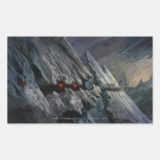 ゴブリンの町の概念 – ゴブリンの囚人 長方形シール (正面)