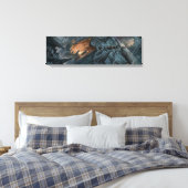 ゴブリンの町の概念 – 経路 キャンバスプリント (インサイチュ (寝室))