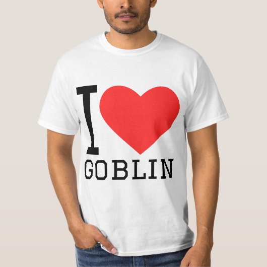 ゴブリンを愛して Tシャツ (正面)