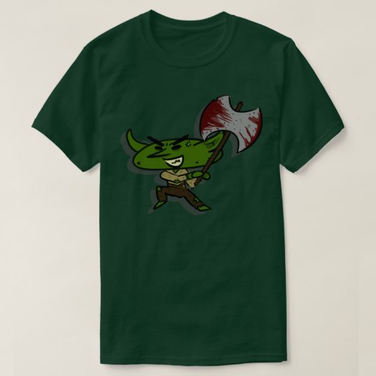 ゴブリンを撃つ Tシャツ (デザイン正面)
