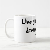 ゴブリンガールバレエ踊りファンタジーアートコーヒーマグ コーヒーマグカップ (左)