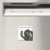 ゴブリンガール携帯電話セルフィー冷凍機磁石 マグネット (インサイチュ (食洗機))