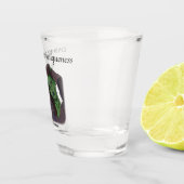 ゴブリンガール電話セルフィーファンタジーアートショットグラス ショットグラス (右)