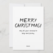 ゴブリンクリスマス – ニースとベーシック シーズンカード (裏面)