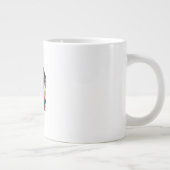 ゴブリンコアとカントリー風のきのこの美学 ジャンボコーヒーマグカップ (右)