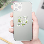 ゴブリンコア・キノコの小物コレクター シール (スマートフォン)