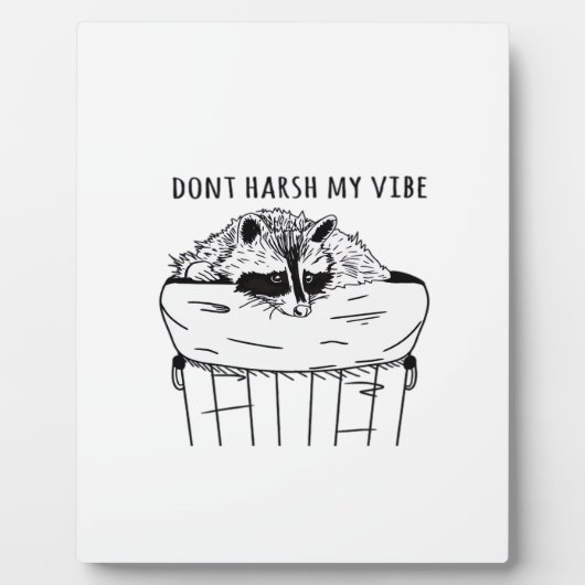 ゴブリンコア Don't Harsh My Vibe クラシック フォトプラーク (正面)