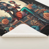 ゴブリントゴシックフェアリーファンタジーハロマス シェルパブランケット (3/4)