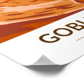 ゴブリンバレー州パークユタヴィンテージ ポスター (角)