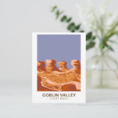 ゴブリンバレー州パークユタヴィンテージ ポストカード (スタンド正面)