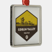 ゴブリンバレー州パーク メタルオーナメント (右)