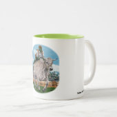 ゴブリンライダーオックスレーシングファンタジーアートコーヒーマグ ツートーンマグカップ (正面右)