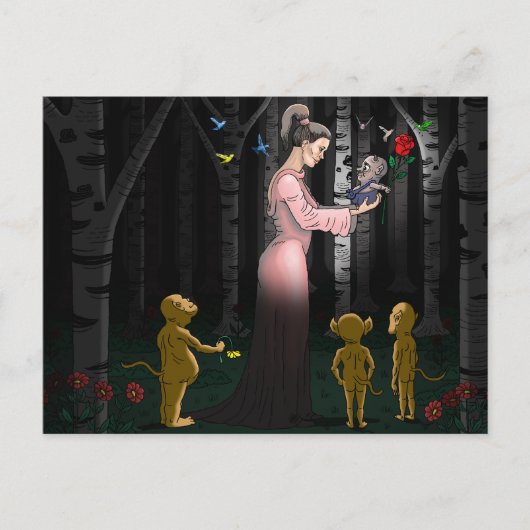 ゴブリンラブバレンタインデー シーズンポストカード (正面)