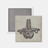 ゴブリン王スタッフアイコン マグネット (正面/裏面)