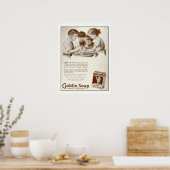 ゴブリン石けんヴィンテージ雑誌広告レトロ ポスター (キッチン)