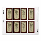 ゴブリン脳ラベル ラベル (フルシート)