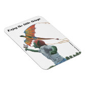 ゴブリン飛んでいるドラゴンカイト冷凍機磁石 マグネット (右側)