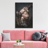 ゴブリン・キングの概念 キャンバスプリント (インサイチュ (リビング))