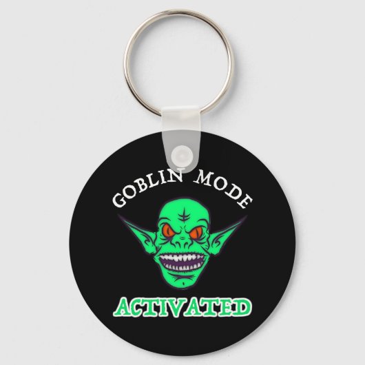 ゴブリン・モードの有効化 キーホルダー (正面)