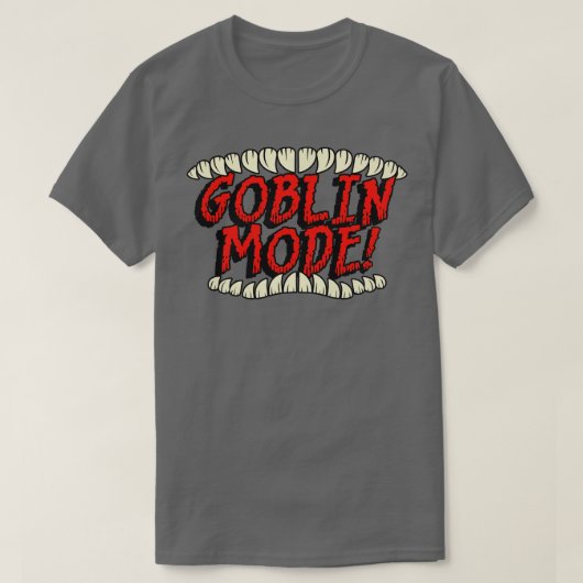 ゴブリン・モード Tシャツ (デザイン正面)