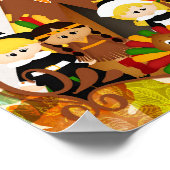 ゴブル'あなたをウォブル – Thanksgiving ポスター (角)