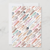 「ゴブルに食べよう」ボホモダン感謝祭 招待状 (裏面)