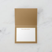 ゴブルのぐらつき感謝祭格言トルコ気持ち シーズンカード (内部)