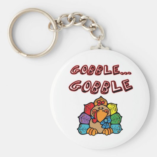 ゴブルの七面鳥 キーホルダー (正面)